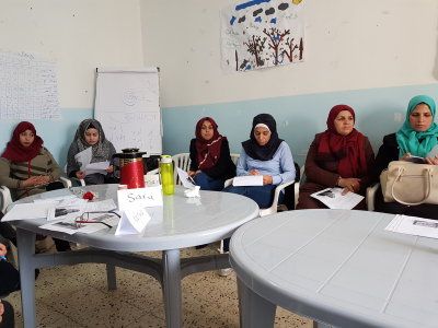 Nr 2 fra venstre er Alaa Eisa. nr 4 er Iman og helt til høyre Ishrin